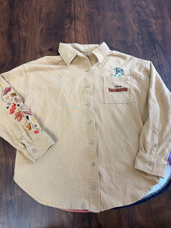 Disney Tops - Disney Parks Pocahontas Long Sleeve Button Down Shirt